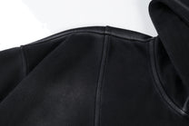 SMK MADE | Curved Panel Zip Up Hoodie - product detail