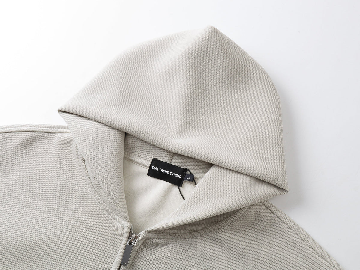 SMK MADE | Thorn Sleeve Zip Up Hoodie - product detail