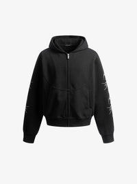 SMK MADE | Thorn Sleeve Zip Up Hoodie