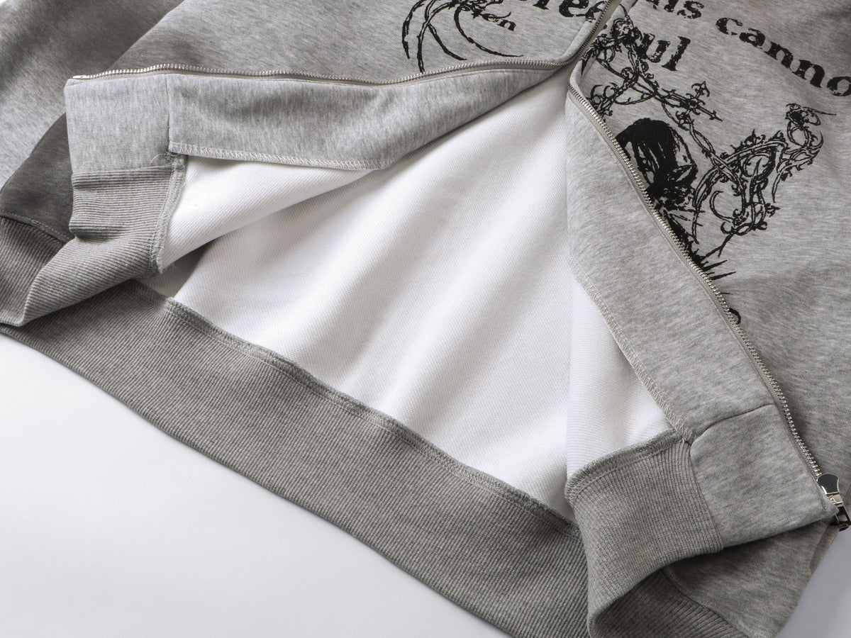 SPECTRA VISION | Triple Blade Zip Up Hoodie - product detail
