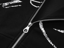 SPECTRA VISION | Wraparound Script Zip Up Hoodie - product detail