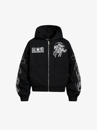 SKATE PARK | Undead Knight Zip Up Hoodie