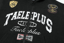 TAELE PLUS | Collegiate Crest Zip Up Hoodie - product detail