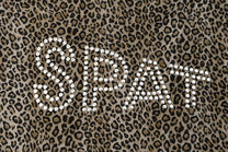 TAELE PLUS | Studded Leopard Zip Up Hoodie - product detail