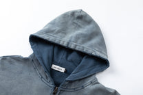 TRYTHM CLUB | Badge Cluster Zip Up Hoodie - product detail