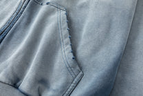 TRYTHM CLUB | Badge Cluster Zip Up Hoodie - product detail