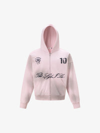 TRYTHM CLUB | Number 10 Zip Up Hoodie