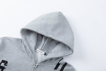 TRYTHM CLUB | 06 Cross Zip Up Hoodie - product detail