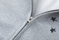 TRYTHM CLUB | 06 Cross Zip Up Hoodie - product detail