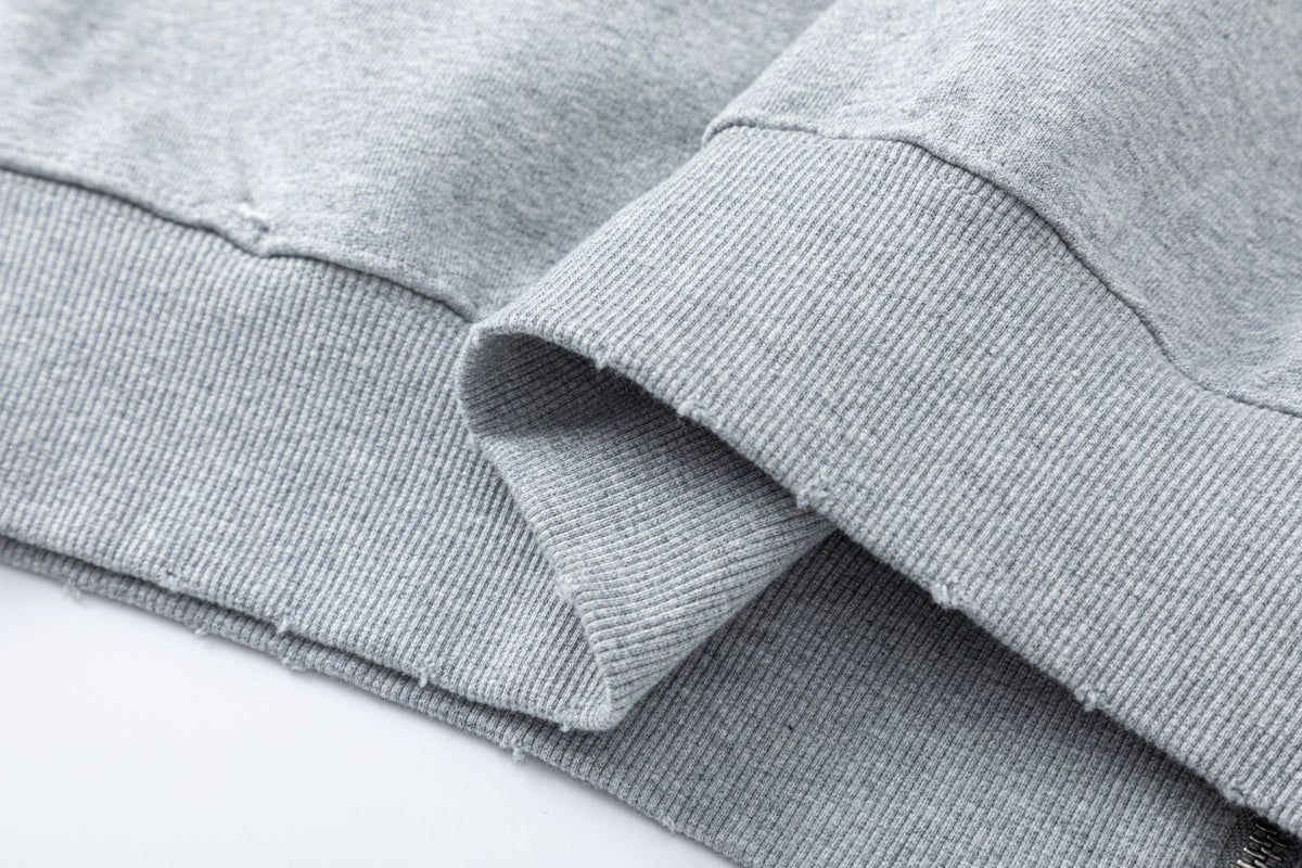 TRYTHM CLUB | 06 Cross Zip Up Hoodie - product detail