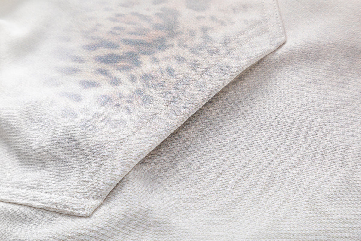 TRYTHM CLUB | Leopard Fade Hoodie - product detail