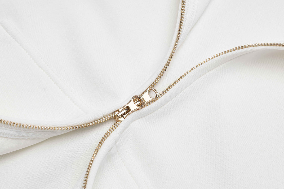 UNUSUAL ORIGINAL | Ornamental Embroidery Zip Up Hoodie - product detail