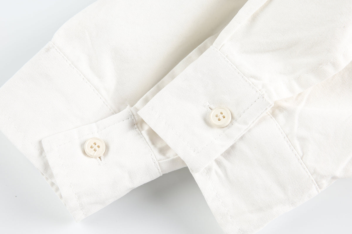 BLACK ENERGY | Badge Collage Raw Hem Shirt - product detail