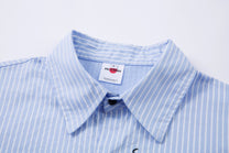 MCCNN | Poster Print Layered Sleeve Shirt - product detail