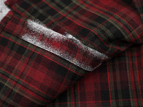 SAVAGE BASE | Paint Splatter Plaid Shirt - product detail