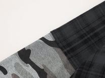 SAVAGE BASE | Portrait Layered Sleeve Plaid Shirt - product detail