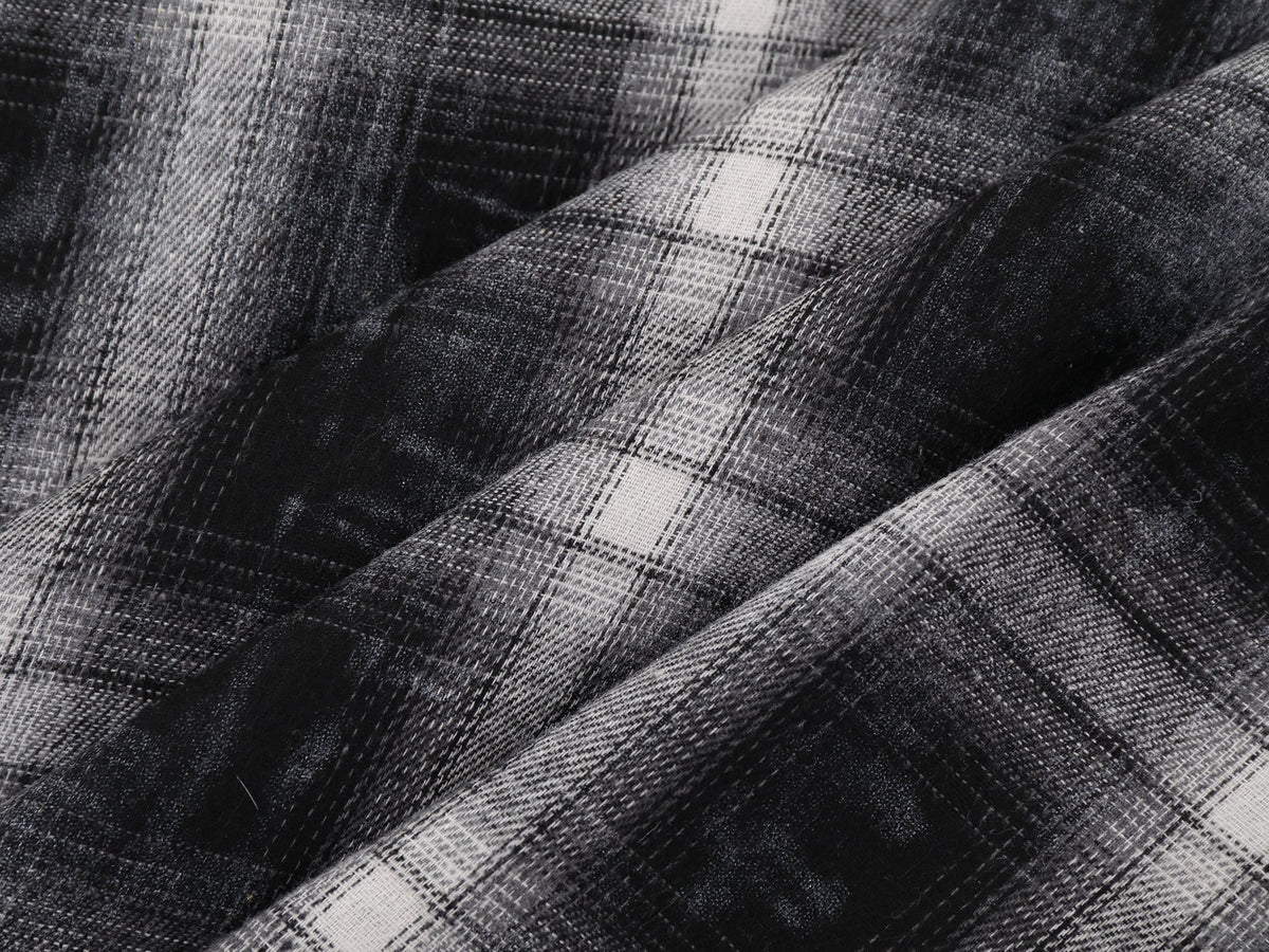 SAVAGE BASE | Portrait Collage Plaid Shirt - product detail