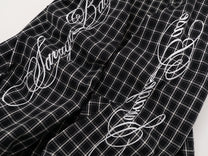 SAVAGE BASE | Star Appliqué Plaid Shirt - product detail