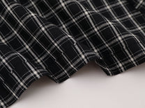 SAVAGE BASE | Star Appliqué Plaid Shirt - product detail