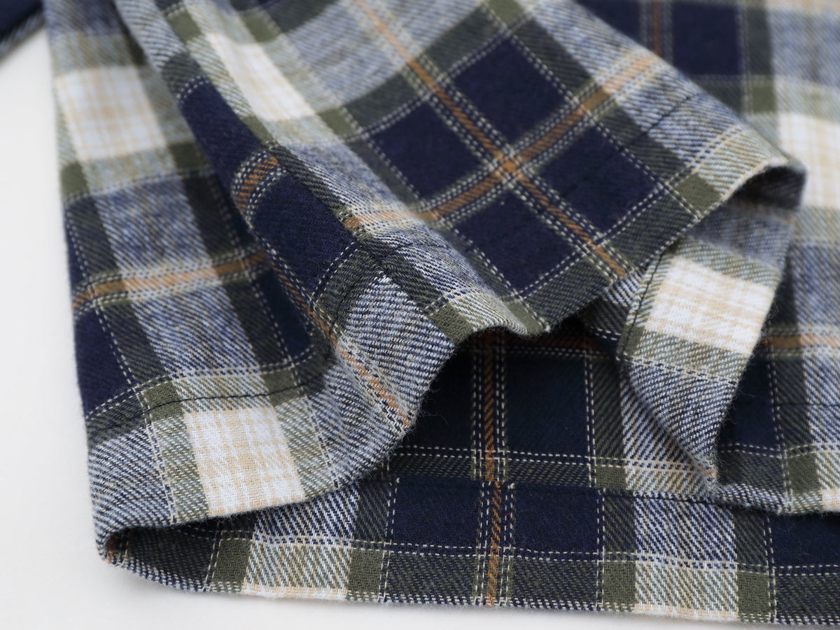 SAVAGE BASE | Checkerboard Script Plaid Shirt - product detail