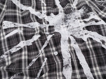 SAVAGE BASE | Paint Burst Plaid Shirt - product detail