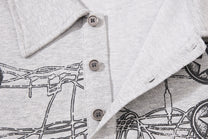 SKATE PARK | Dripping Star Motif Polo Shirt - product detail