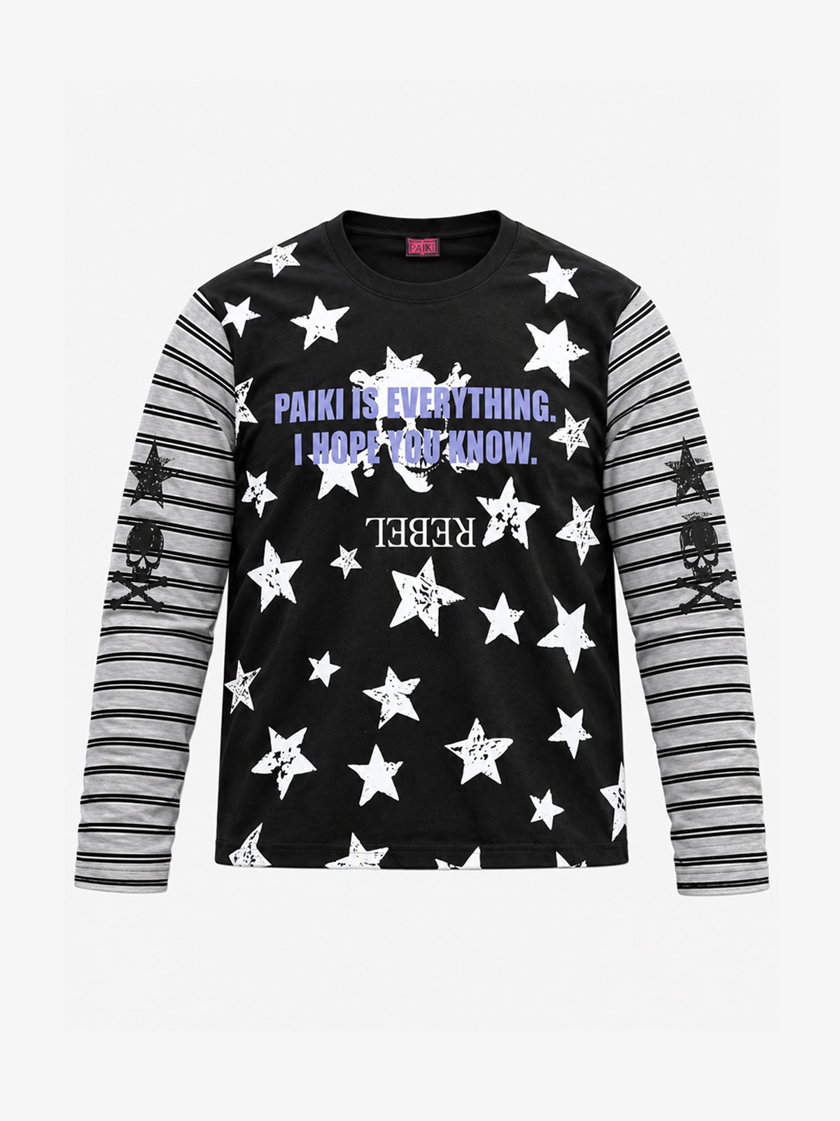 PAIKI | STAR STRIPE GRAPHIC SWEATSHIRT