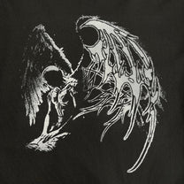 ARTIE MASTER | Dark Wing Layered Sleeve Sweatshirt - product detail