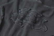 ATSF30 | Sculpted Seam Pointed Hem Sweatshirt - product detail