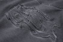 ATSF30 | Distressed Panel Seam Sweatshirt - product detail