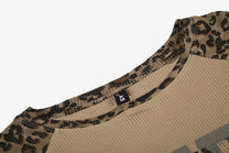 BLACK ENERGY | Leopard Sleeve Photo Collage Sweatshirt - product detail