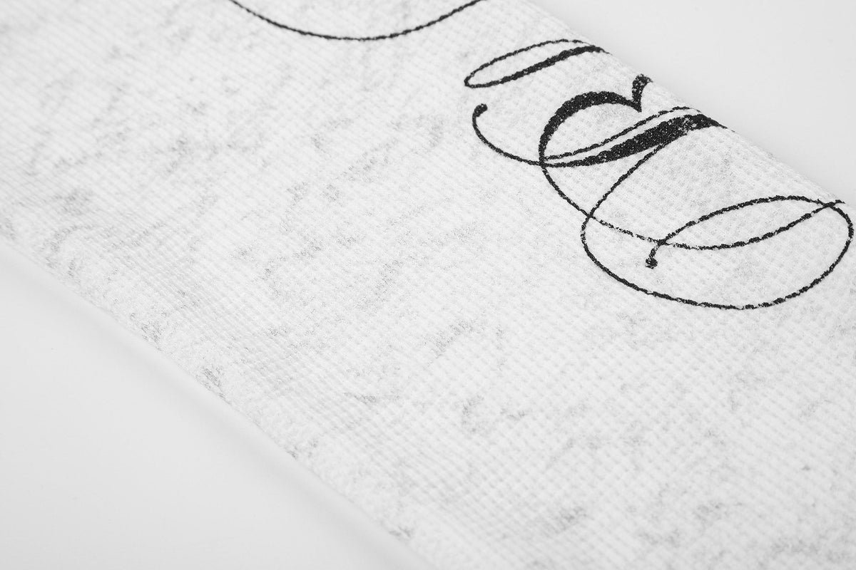 BLACK ENERGY | Letter Print Henley Sweatshirt - product detail