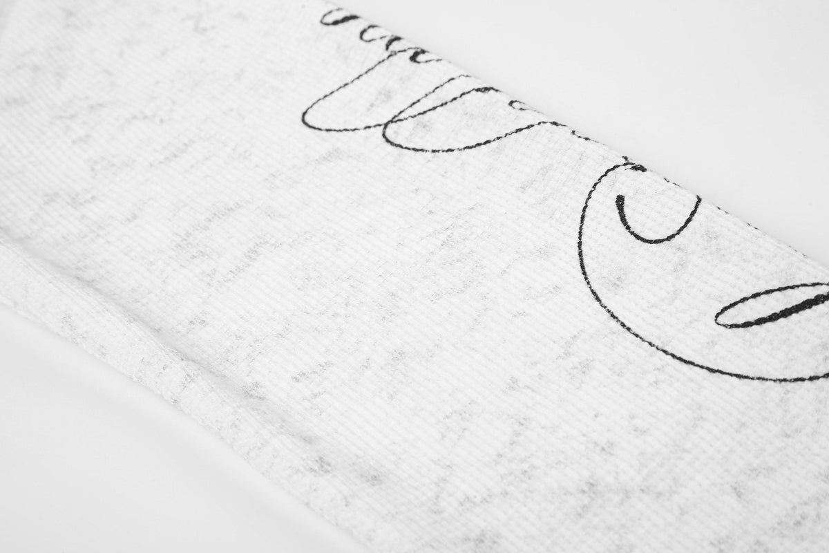 BLACK ENERGY | Letter Print Henley Sweatshirt - product detail