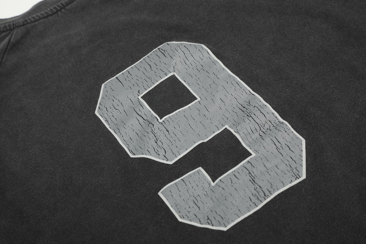 BLACK ENERGY | Number 9 Panel Sweatshirt - product detail