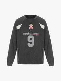 BLACK ENERGY | Number 9 Panel Sweatshirt