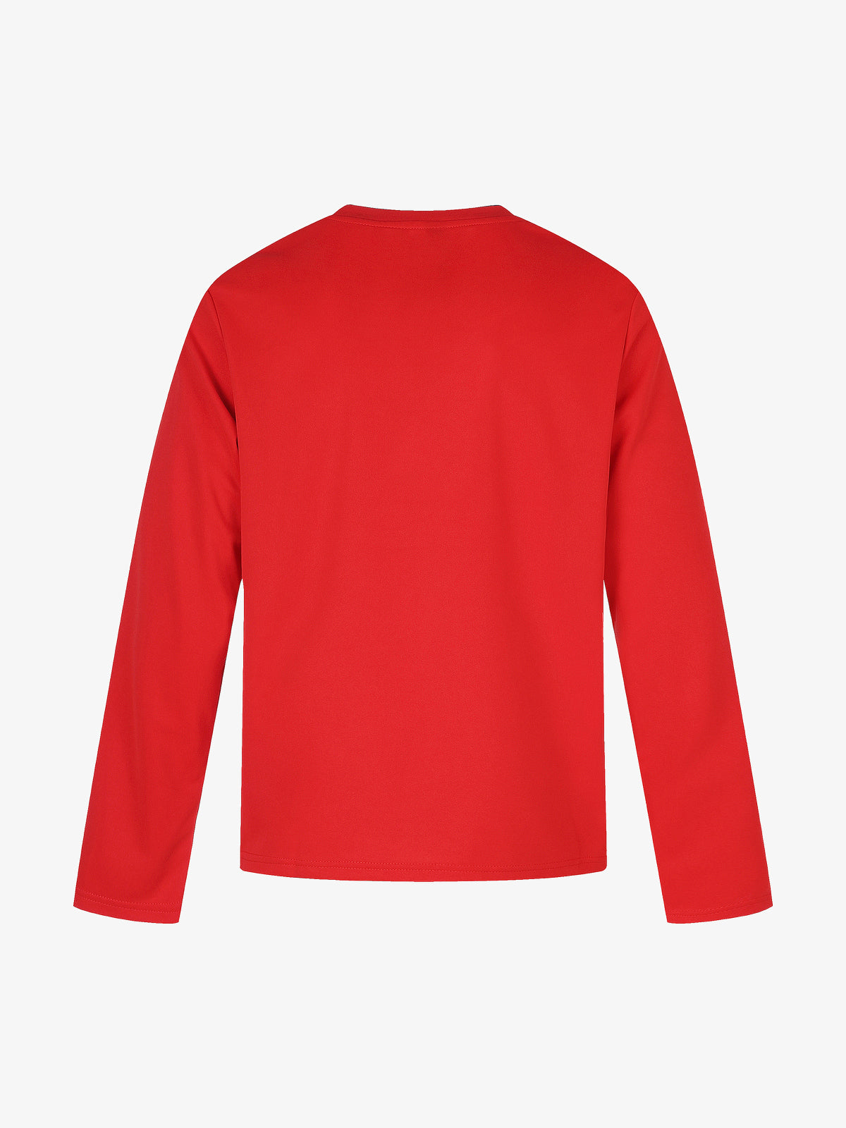 BLACK ENERGY | Ornate Cross Sweatshirt in Red - back view