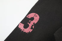 BLACK ENERGY | Distressed Photo Polo Collar Sweatshirt - product detail