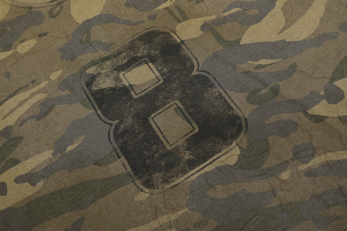 BLACK ENERGY | Camo Number 8 Sweatshirt - product detail