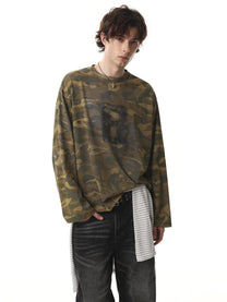 BLACK ENERGY | Camo Number 8 Sweatshirt - product detail
