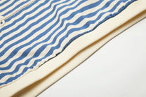 BLACK ENERGY | Striped Frog Button Sweatshirt - product detail