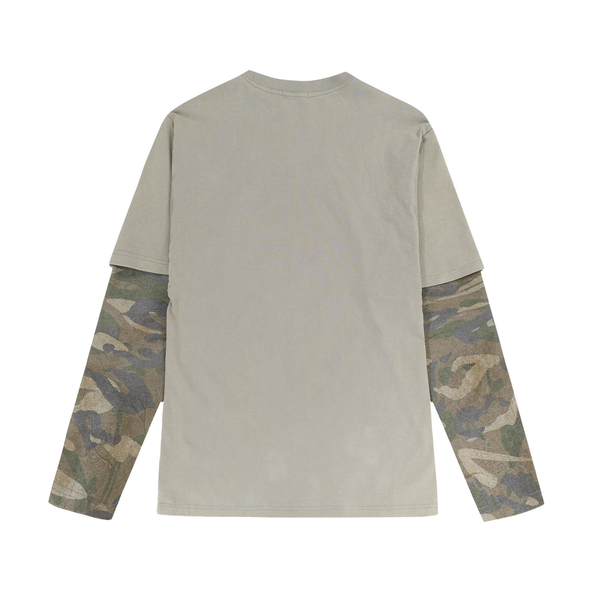 CHANYOOU | Photo Grid Camo Sleeve Sweatshirt - product detail