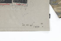 CHANYOOU | Photo Grid Camo Sleeve Sweatshirt - product detail