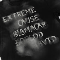EXTREME CAUSE | Spray Paint Letter Sweatshirt - product detail