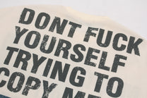 GLFS | Statement Text Collage Waffle Sweatshirt - product detail