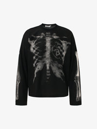 GLFS | Skeleton Ribcage Waffle Sweatshirt