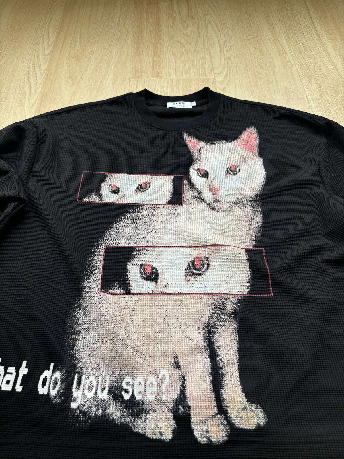 GLFS | Cat Portrait Film Strip Sweatshirt - product detail
