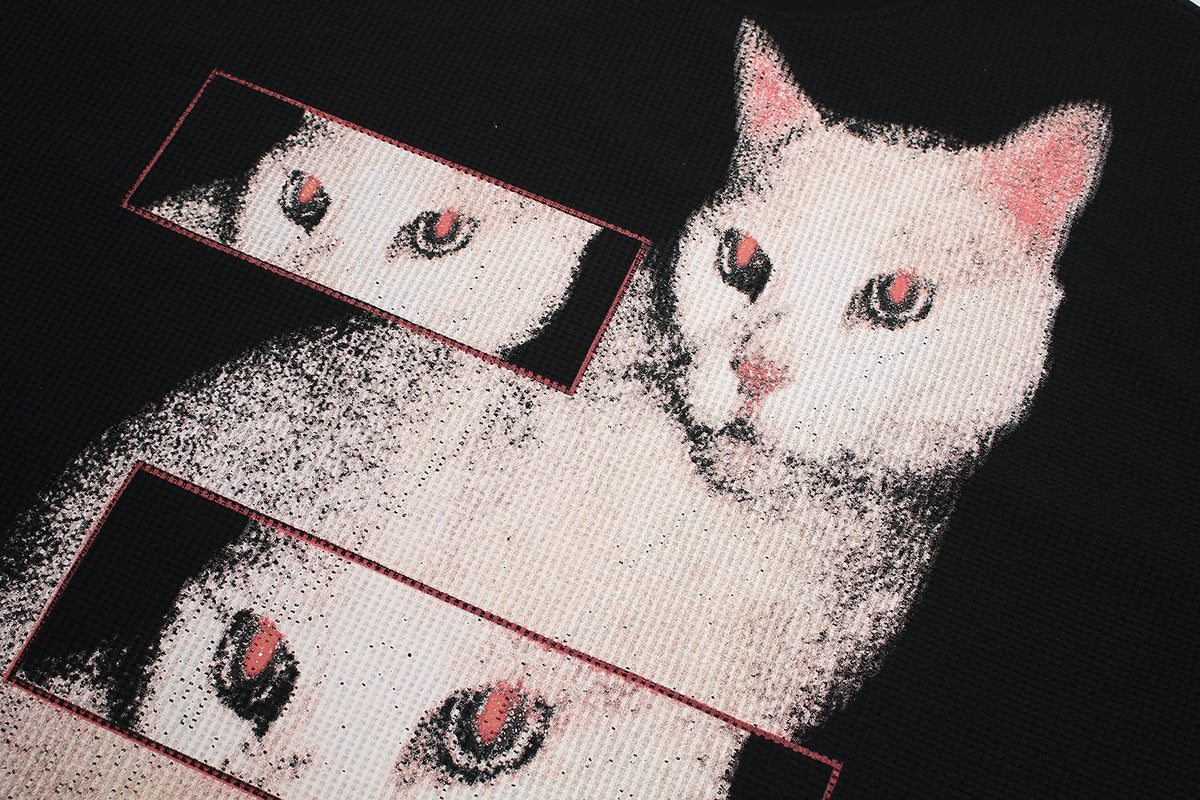GLFS | Cat Portrait Film Strip Sweatshirt - product detail
