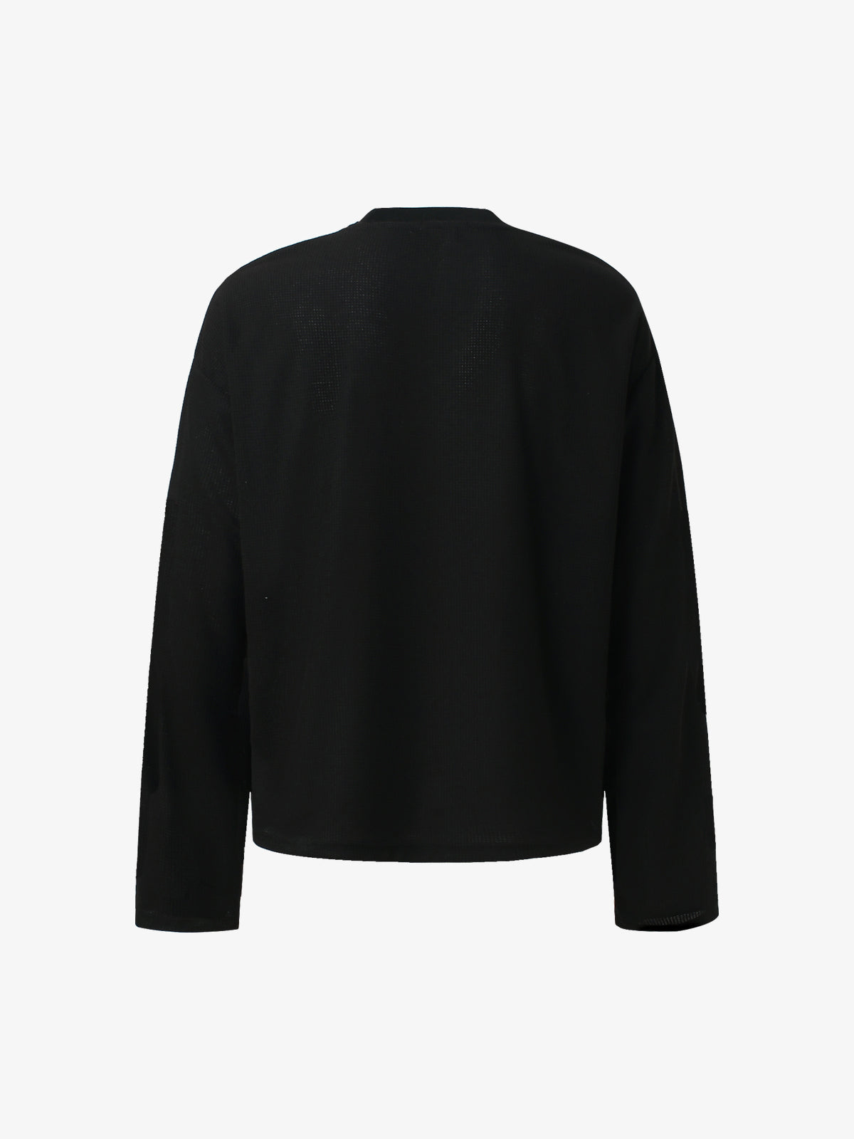 GLFS | Cat Portrait Film Strip Sweatshirt in Black - back view
