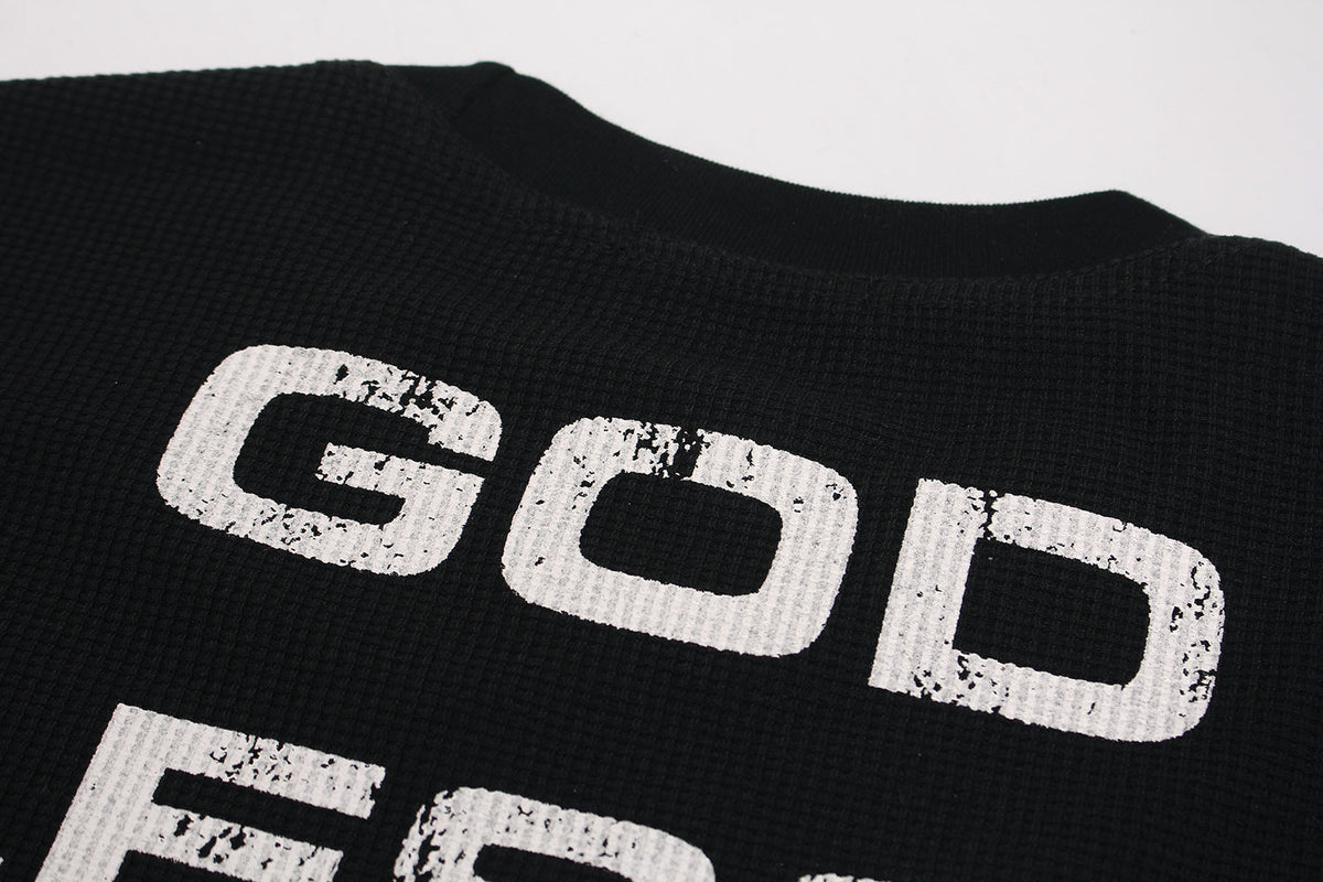 GLFS | Statement Cross Print Sweatshirt - product detail
