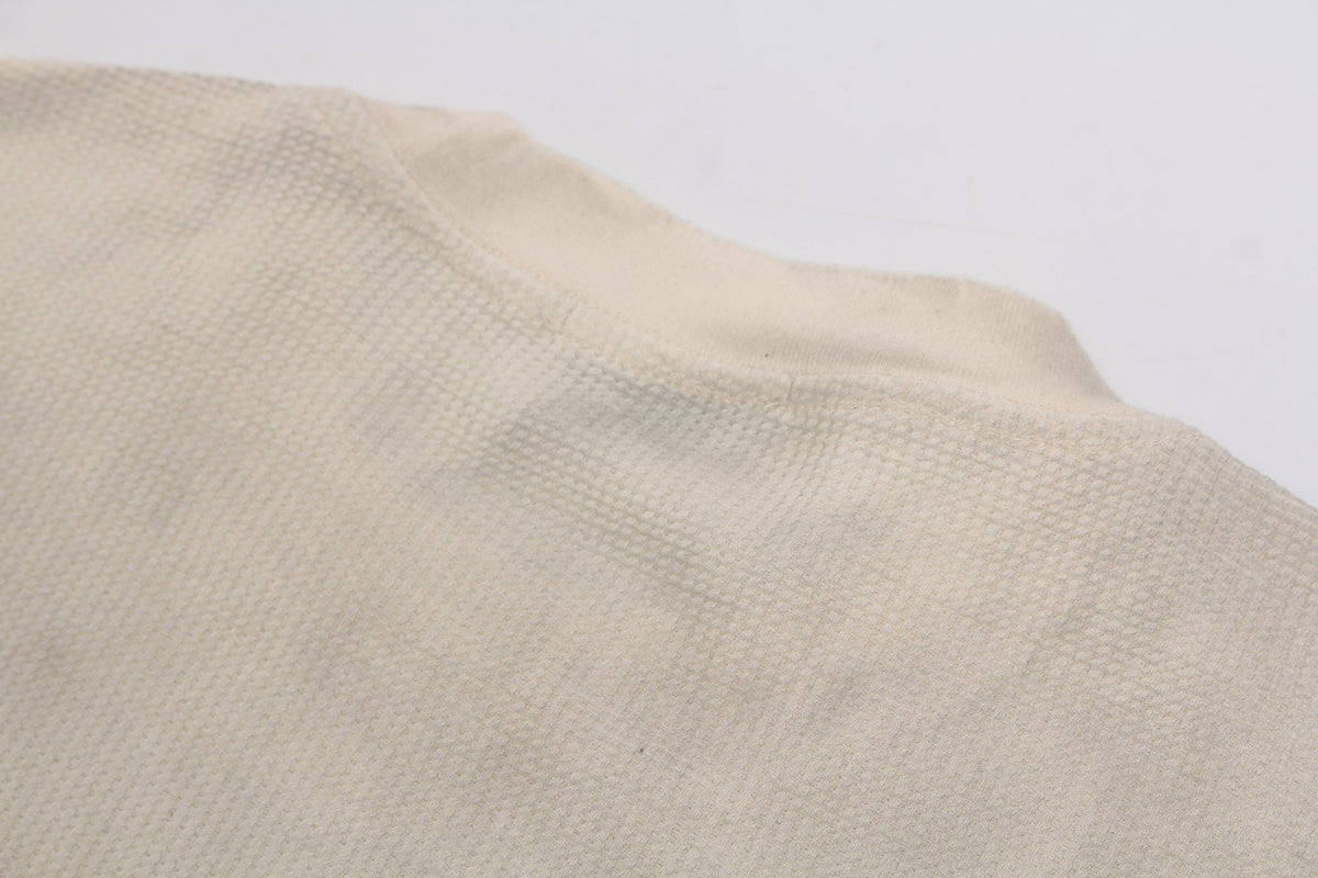 GLFS | Loneliness Text Collage Waffle Sweatshirt - product detail
